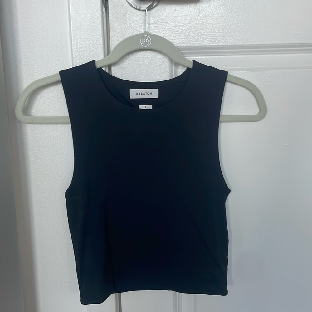 Aritizia Babaton Black Muscle Tank